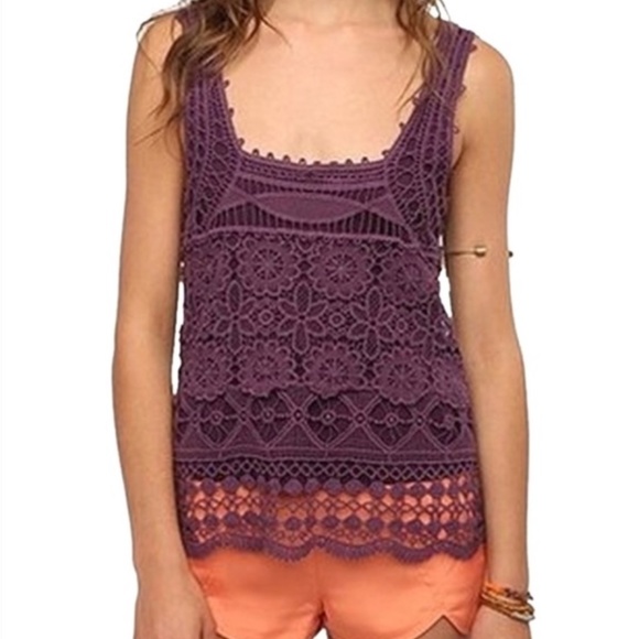 Pins & Needles Tops - EUC URBAN OUTFITTERS boho crochet tank M